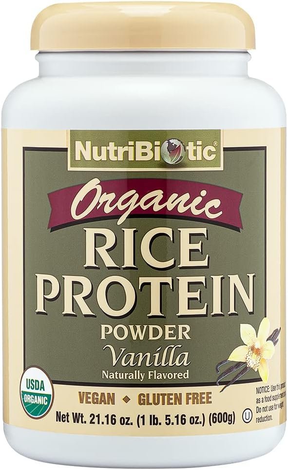 NutriBiotic Organic Rice Protein - Vegan Protein Powders
