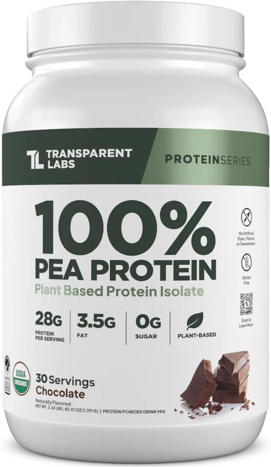 Transparent Labs Organic Vegan Protein - Vegan Protein Powders