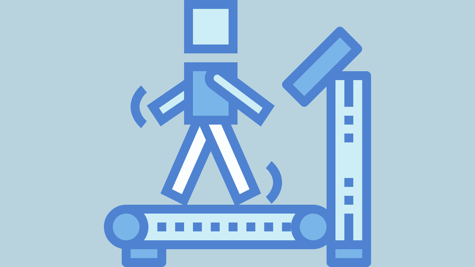 Treadmill for serious runners