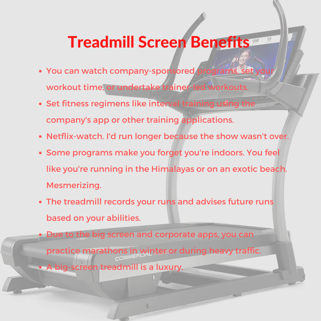 Treadmill Screen Benefits