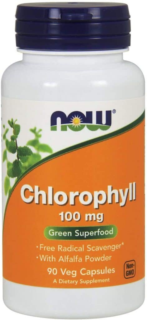Now Supplements Chlorophyll With Alfalfa