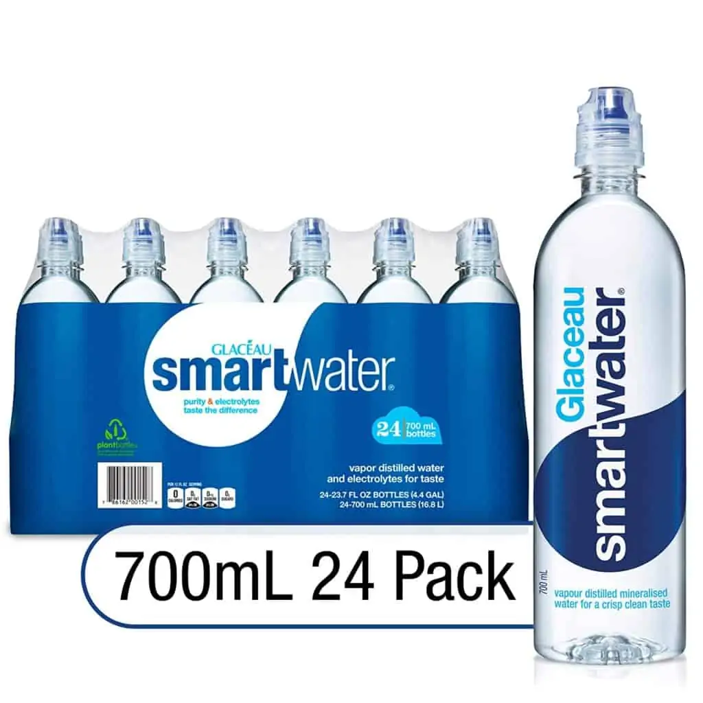 Smartwater bottled water