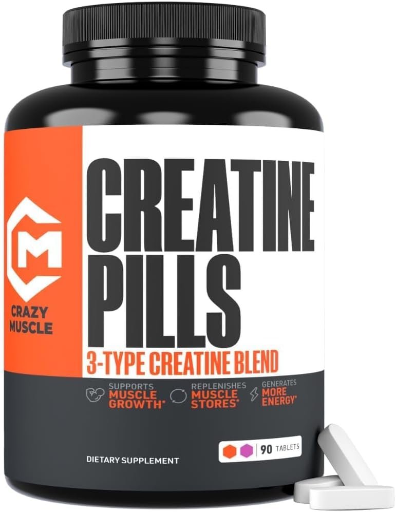 Crazy Muscle Creatine Pills - Creatine Pills or Powder