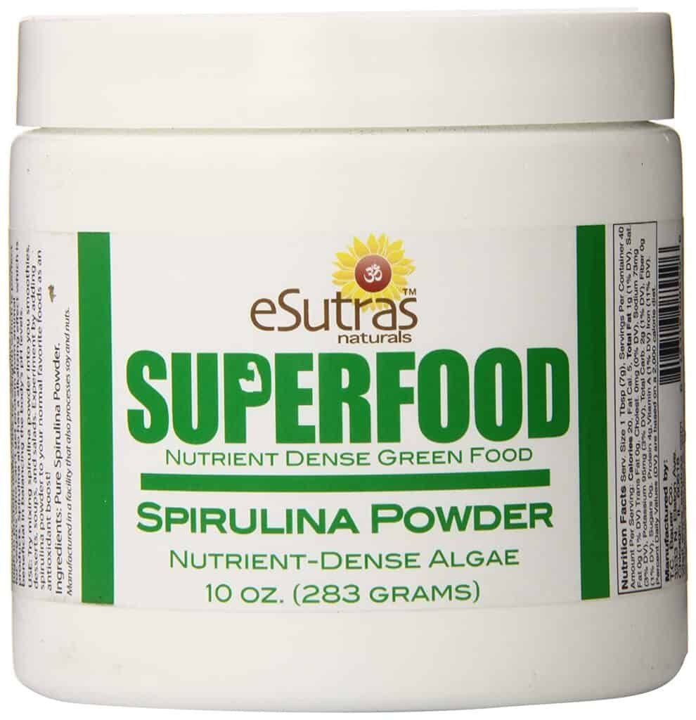 Esutras Organics Raw Spirulina