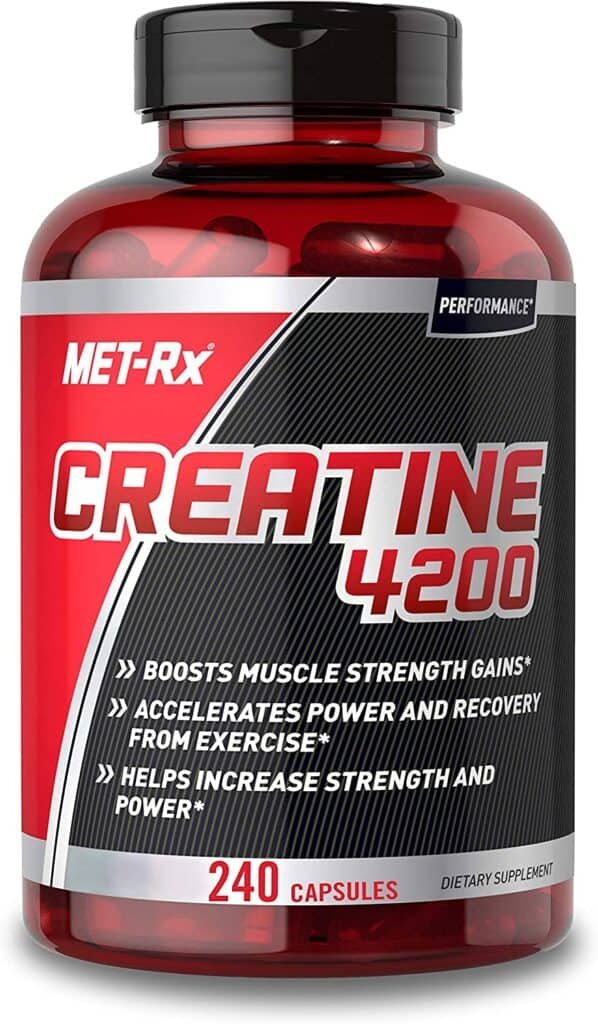 MET Rx Creatine 4200 Capsules
