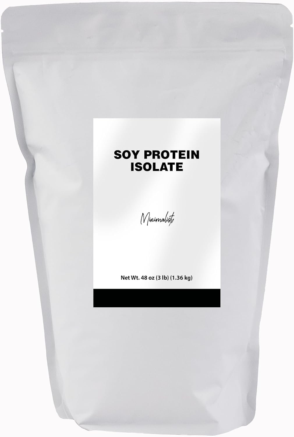 Minimalist Soy Protein Isolate