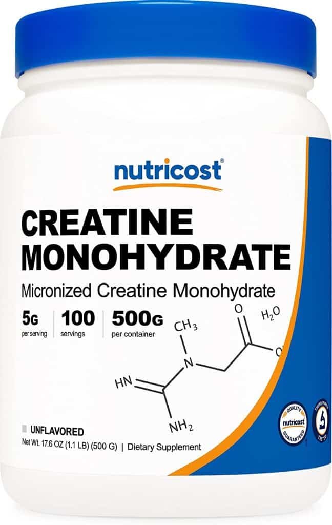 Nutricost Creatine Monohydrate Micronized Powder