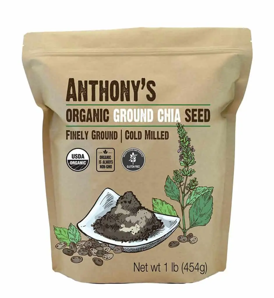 Anthony's Organic Ground Chia Seed
