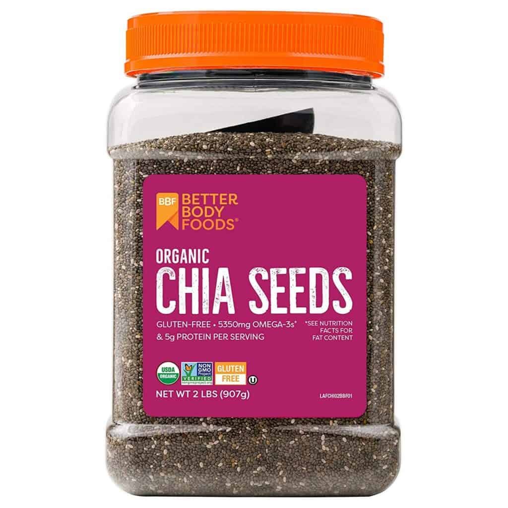 BetterBody Foods Organic Chia Seeds