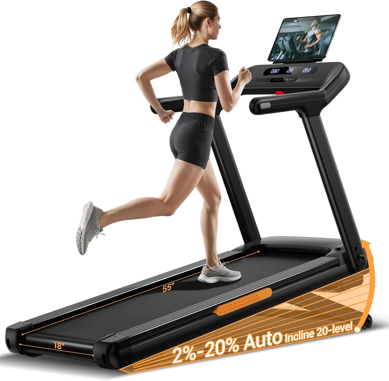 Umay Fitness Foldable U2S Treadmill - UMAY Portable Treadmill