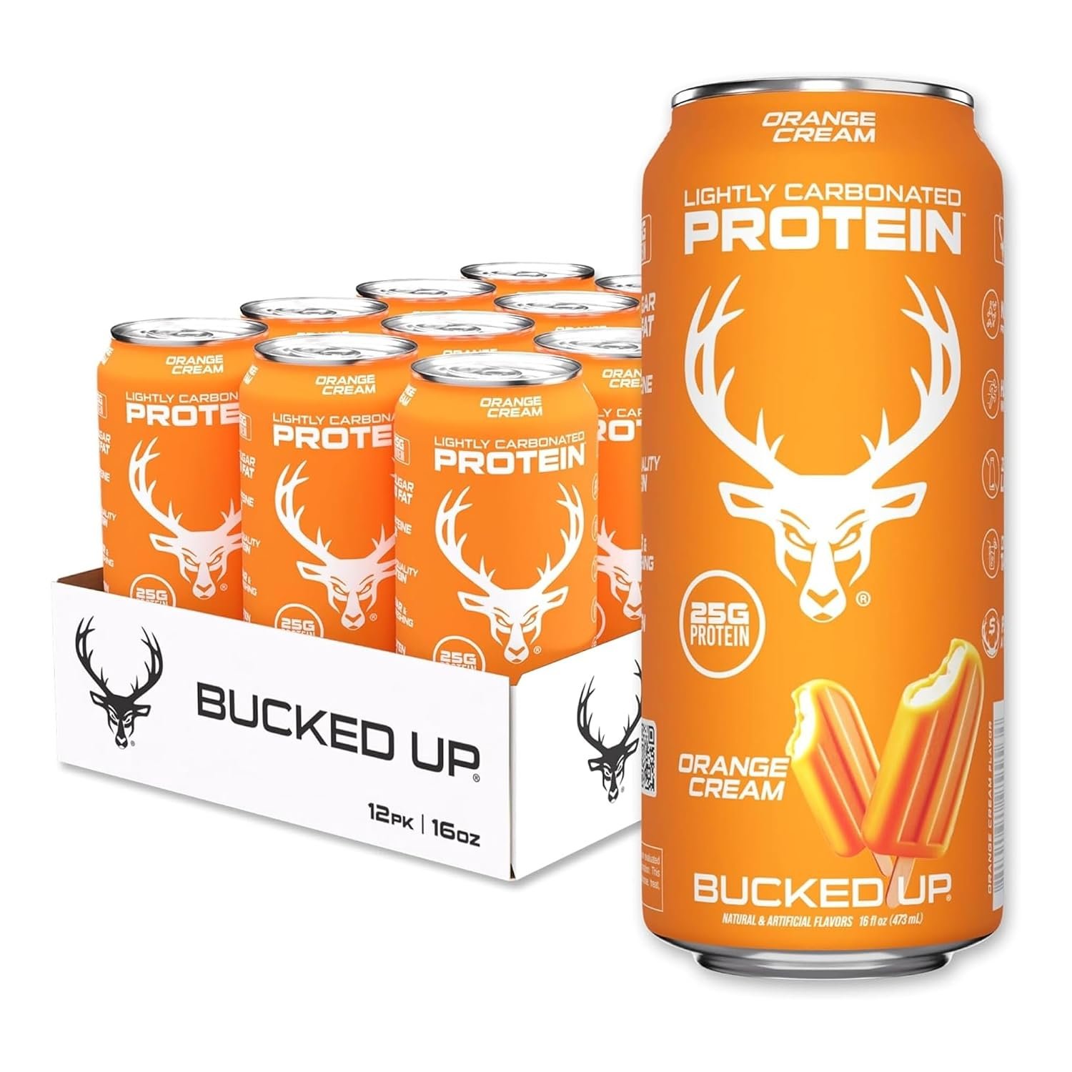 Bucked Up Protein Soda