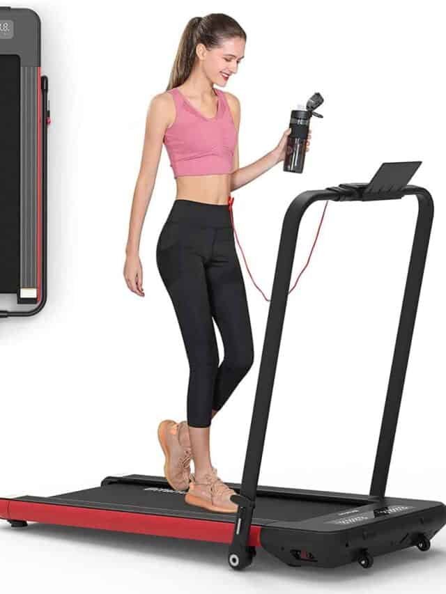 The Silent Motor BiFanuo 2-in-1 Treadmill