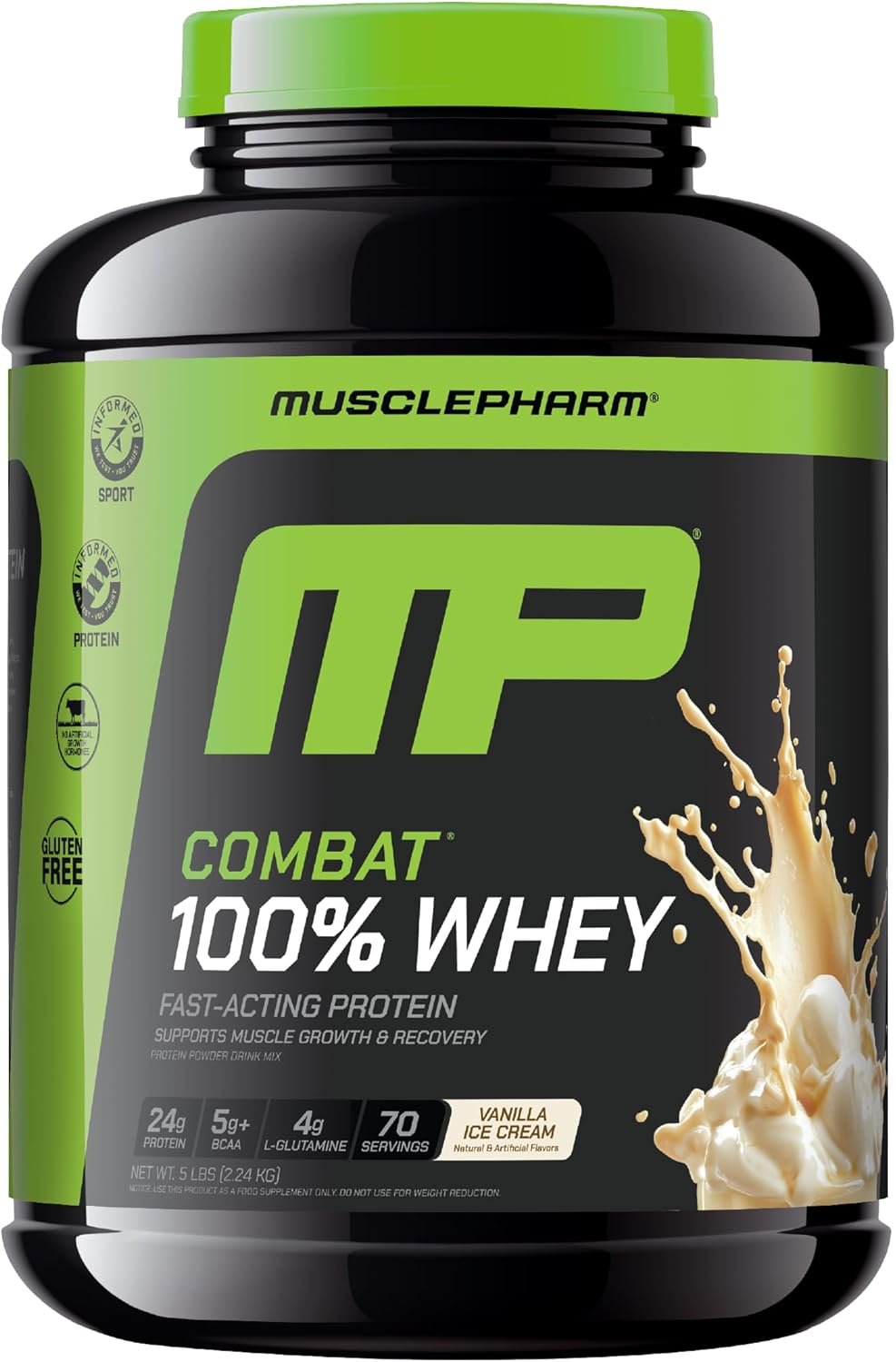 MusclePharm Combat 100% Whey - Best Whey Protein Concentrate