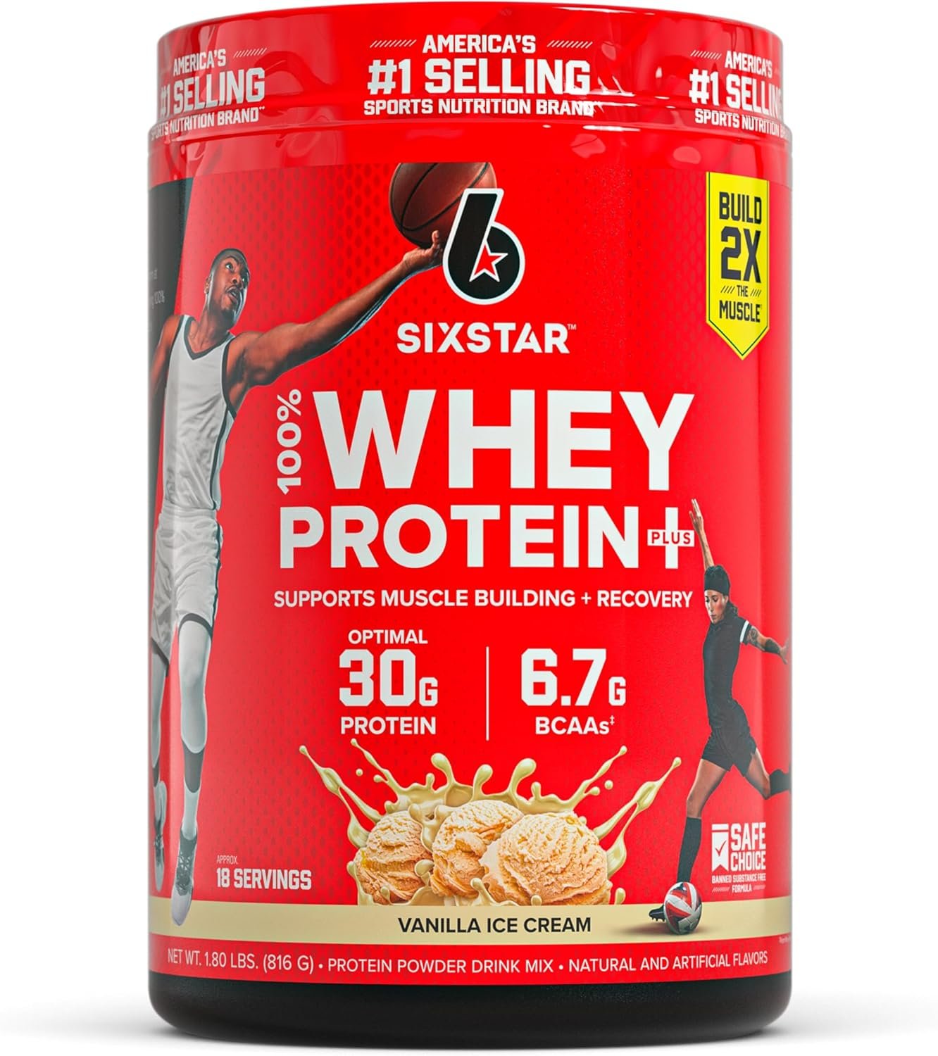 Six Star Whey Protein Plus - Best Whey Protein Concentrate