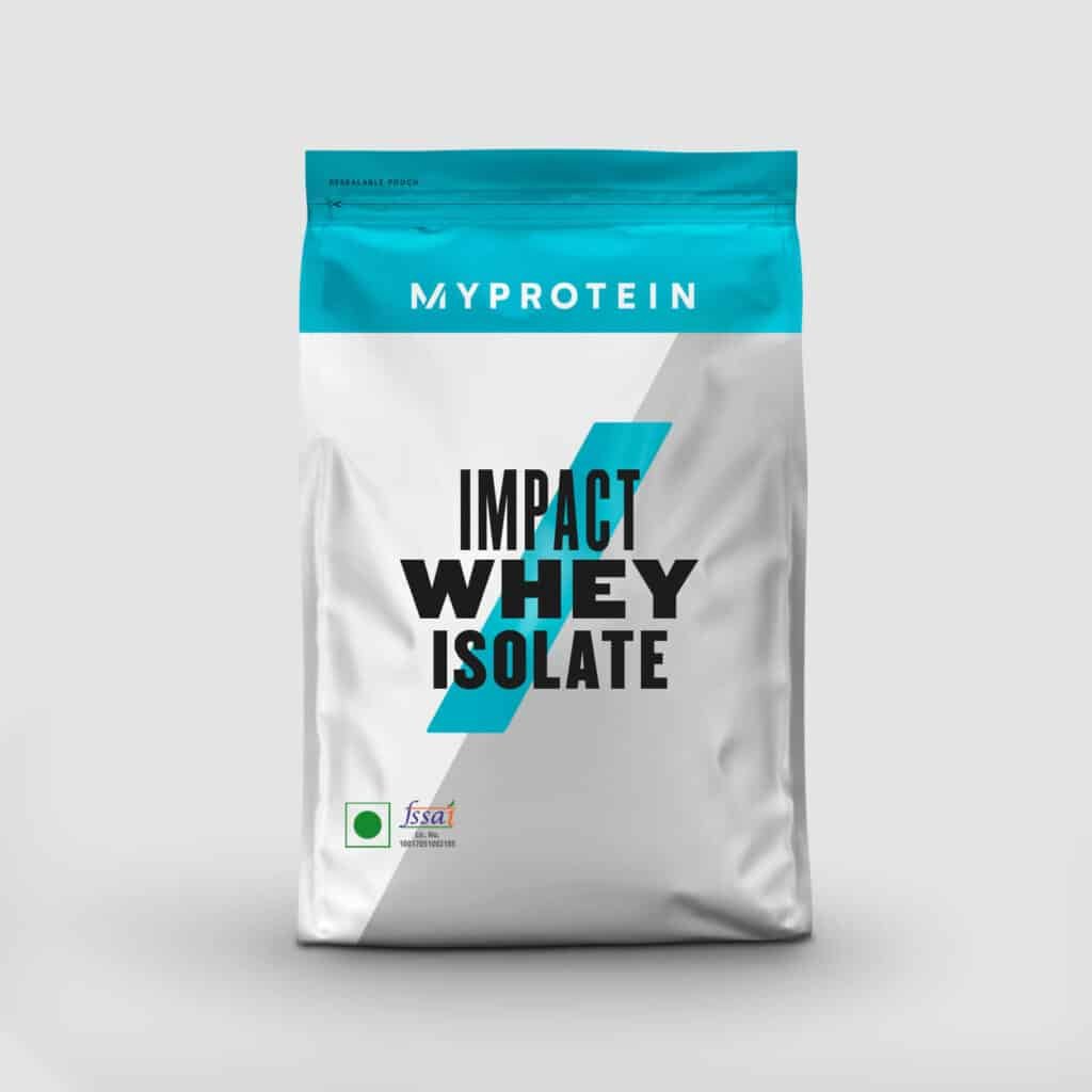 Impact Whey Isolate Protein Powder by Myprotein