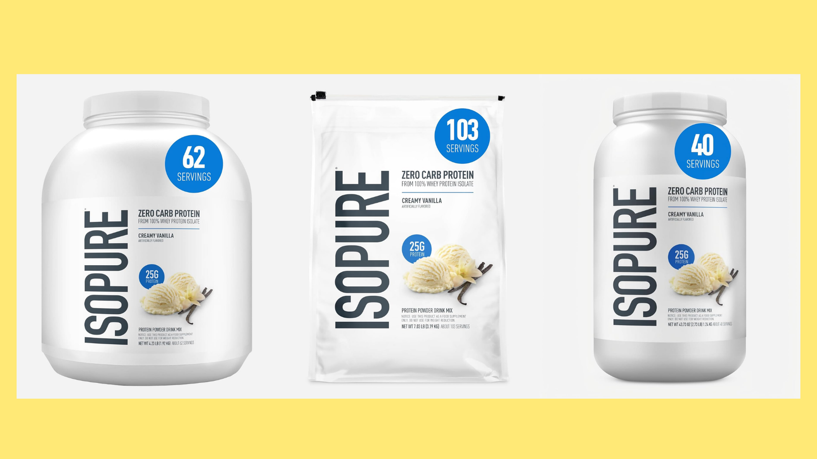 Isopure Whey Protein Isolate