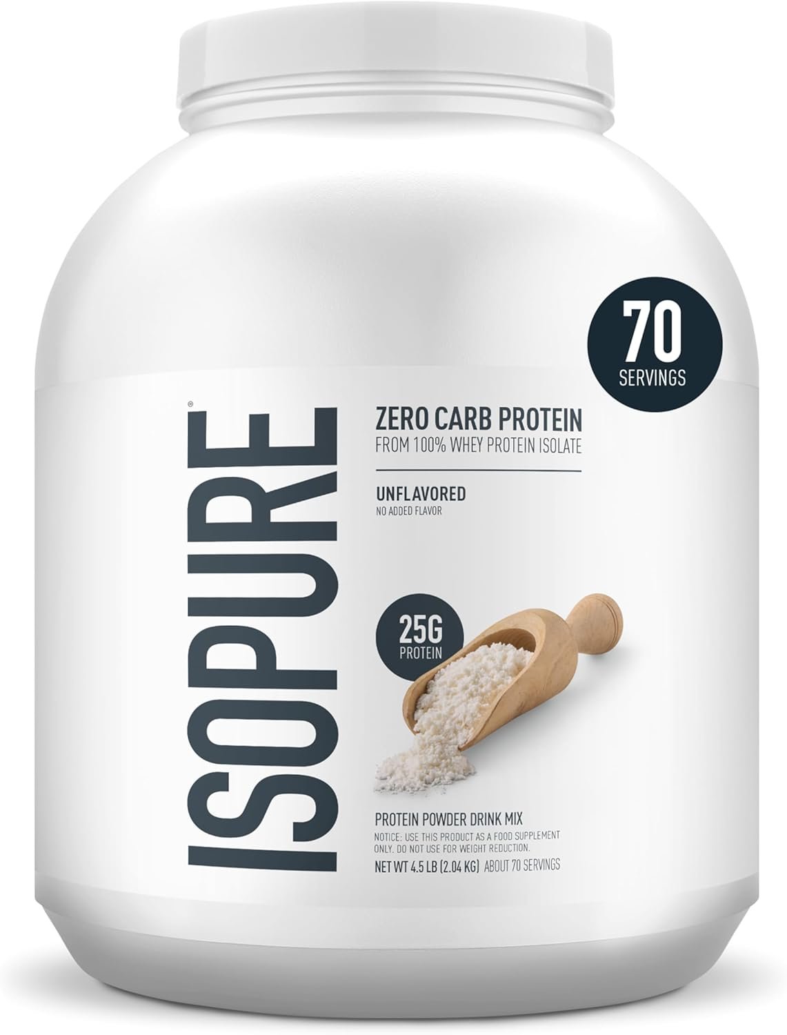 Isopure Zero Carb Whey Protein Isolate powder