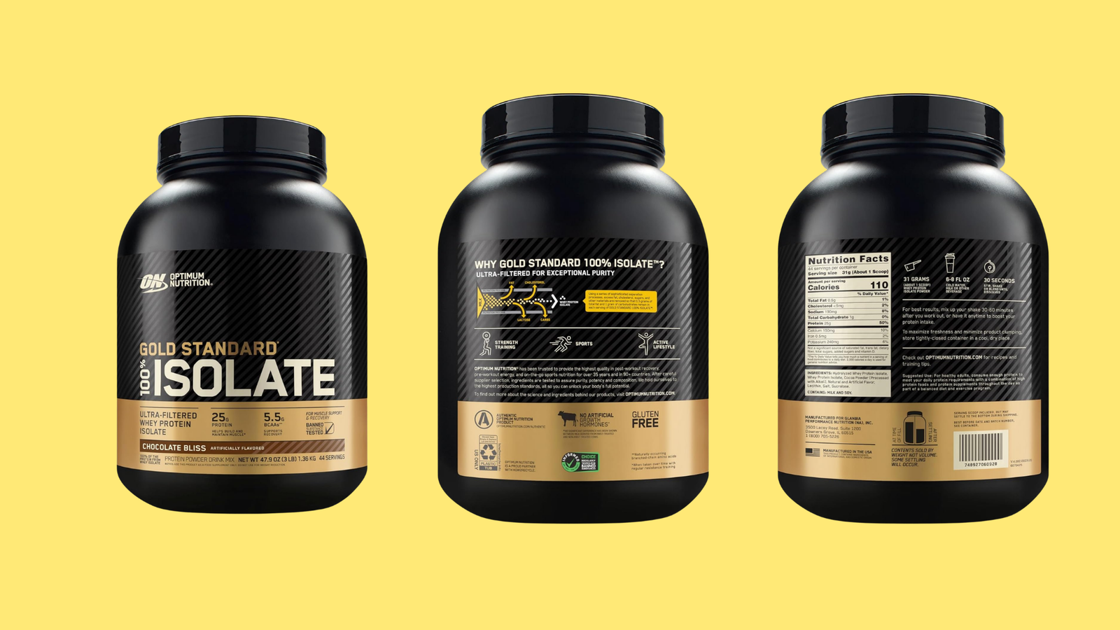 Optimum Nutrition Whey Protein Isolate
