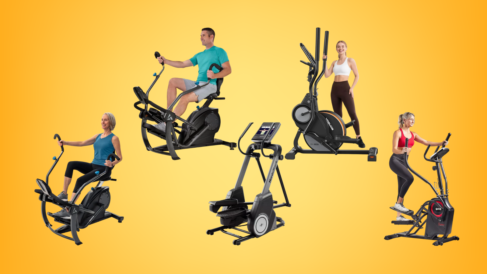 Treadmill Cum Elliptical Combo