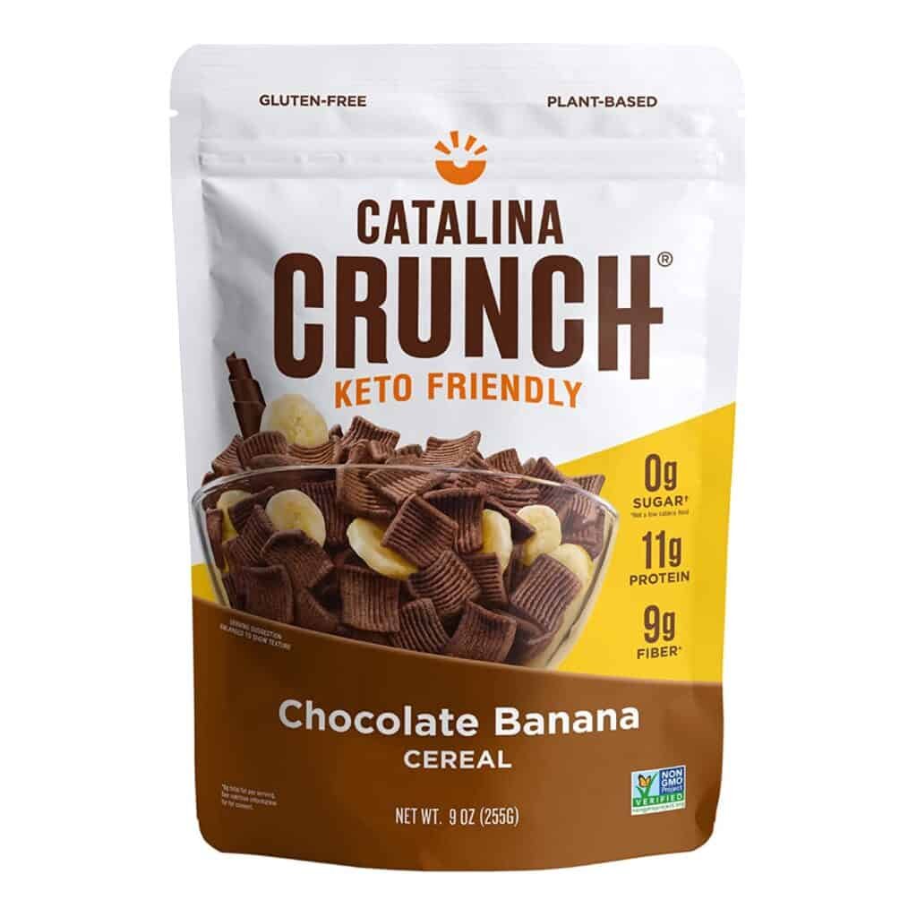 Catalina Crunch Keto Friendly Cereal Chocolate BananaCatalina Crunch Keto Friendly Cereal Chocolate Banana