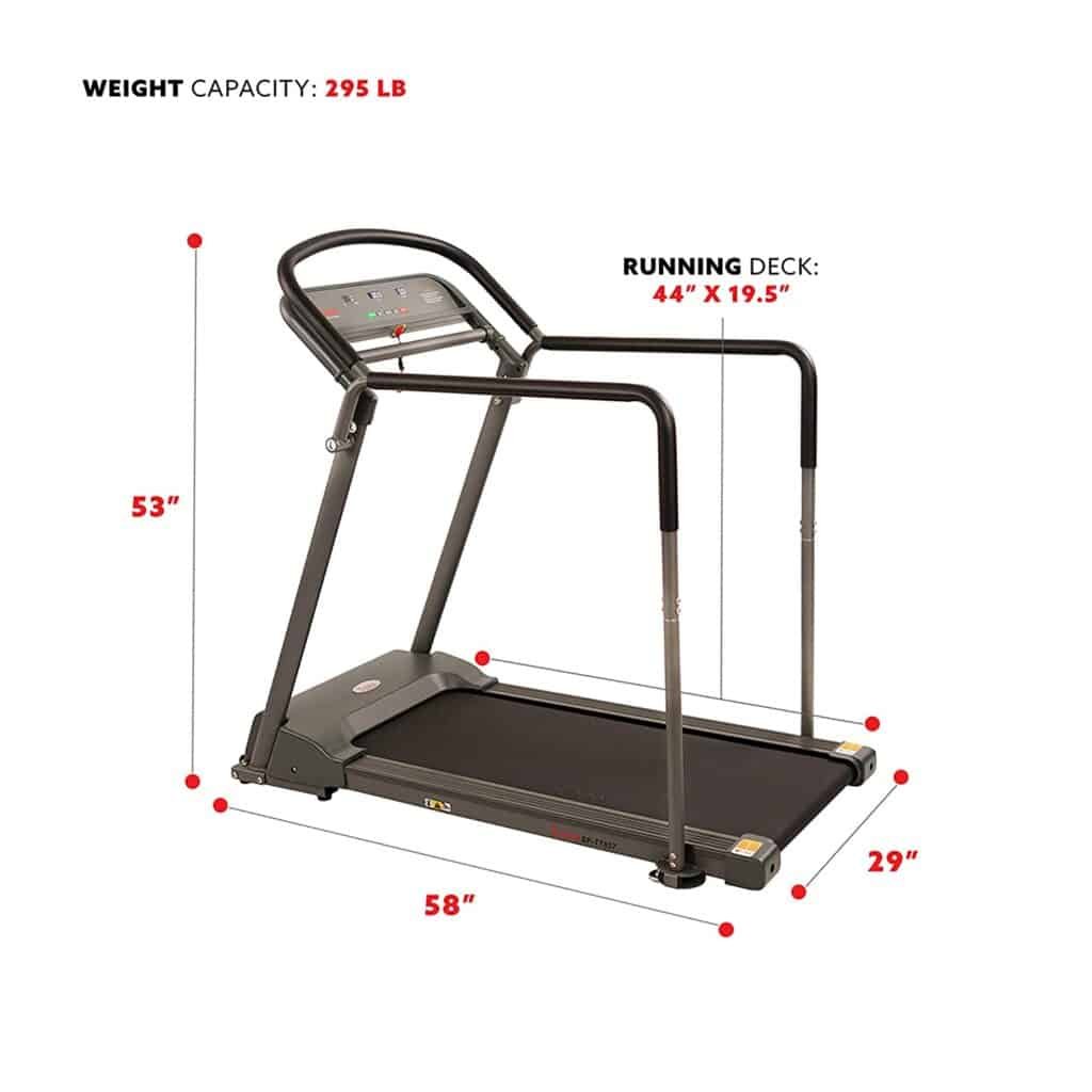 Sunny Health & Fitness SF-T7857 Walking Treadmill: