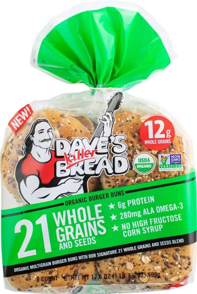 Dave’s Killer Bread Organic Burger Buns