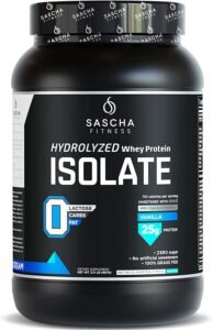 Sascha Fitness Hydrolyzed Whey Protein Isolate