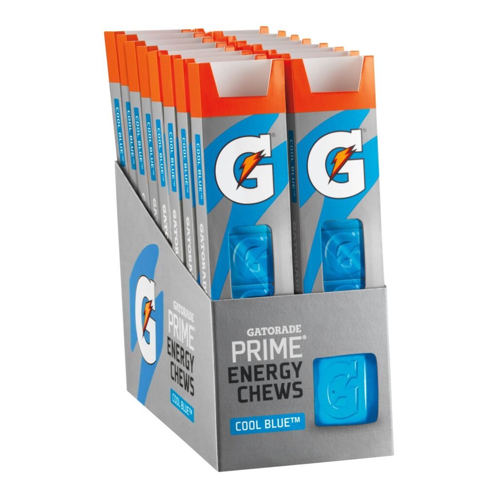 Gatorade Prime Energy Chews Cool Blue