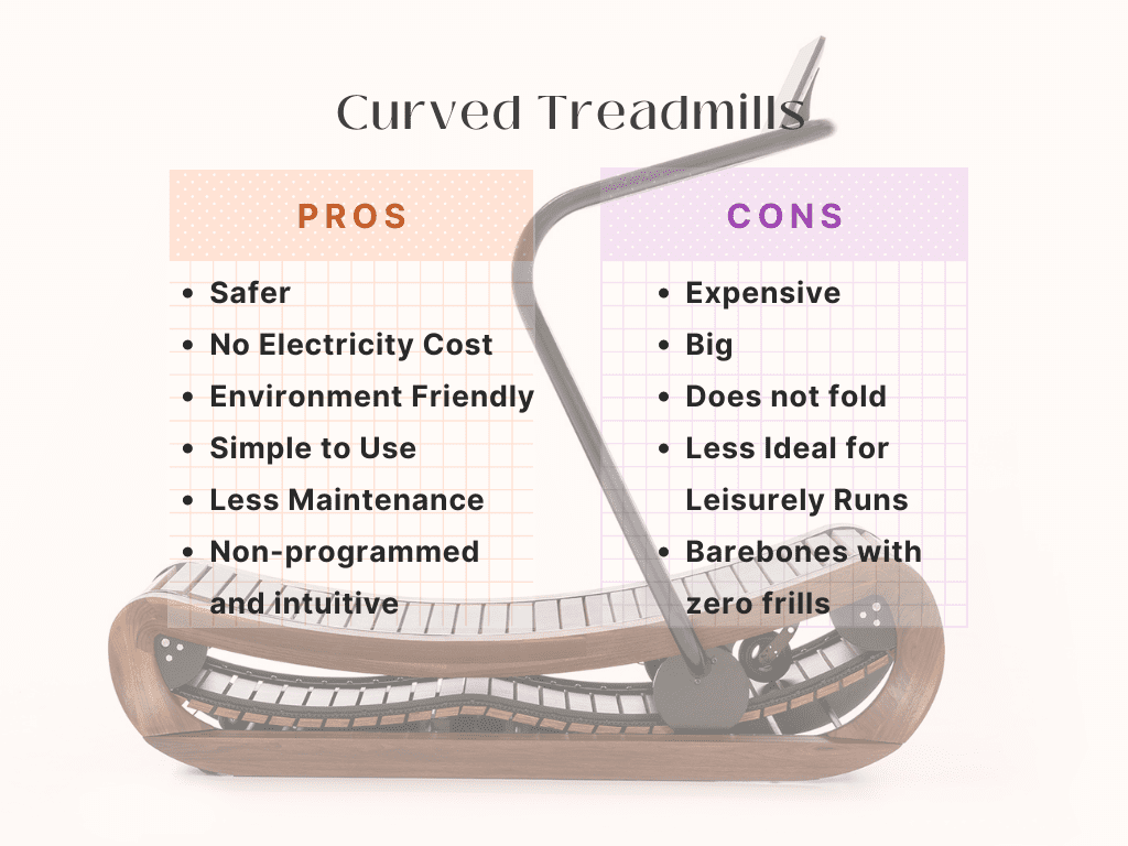 Curved Treadmills pros and cons