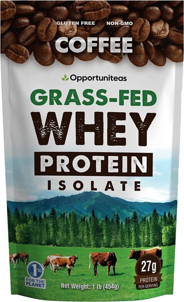Opportuniteas Coffee Whey Protein Powder