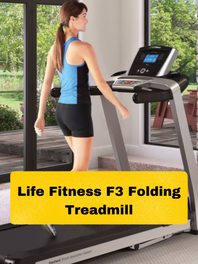 Life Fitness F3 Folding Treadmill