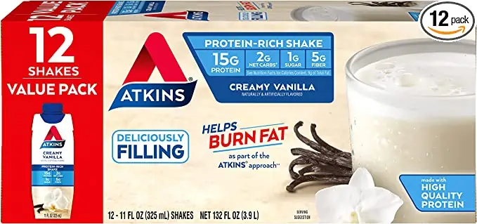 Atkins Creamy Protein-Rich Shake