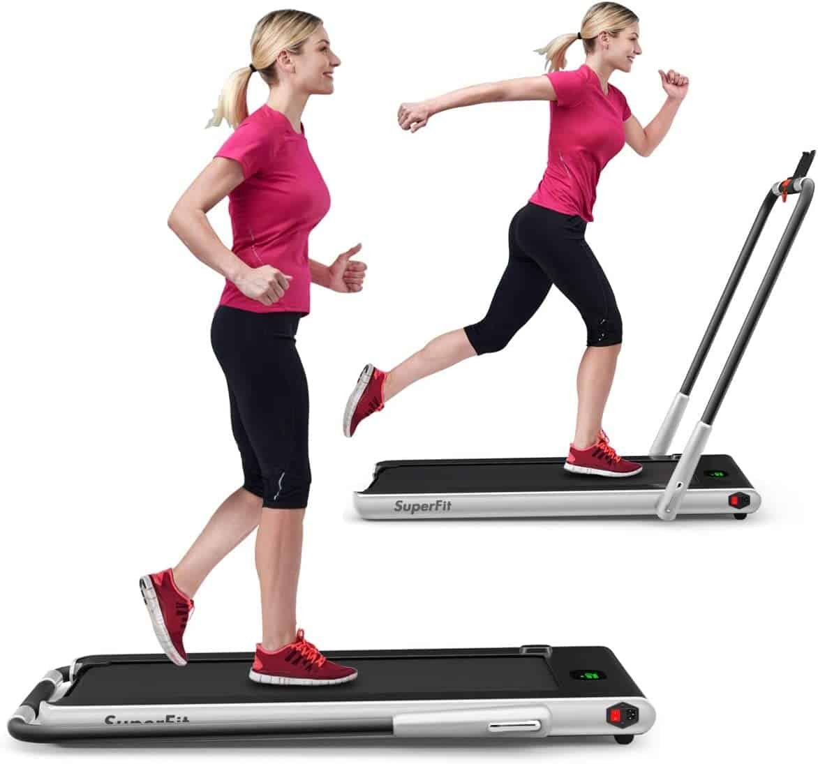 GYMAX Folding Treadmill