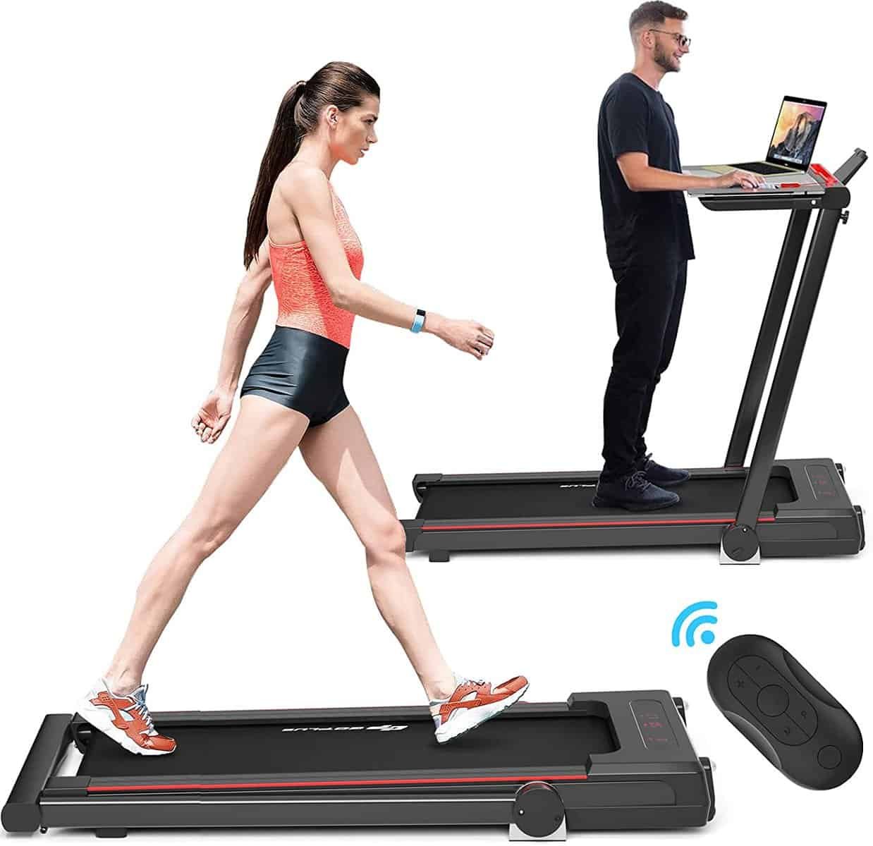 GoPlus 3-in-1 Treadmill with Desk