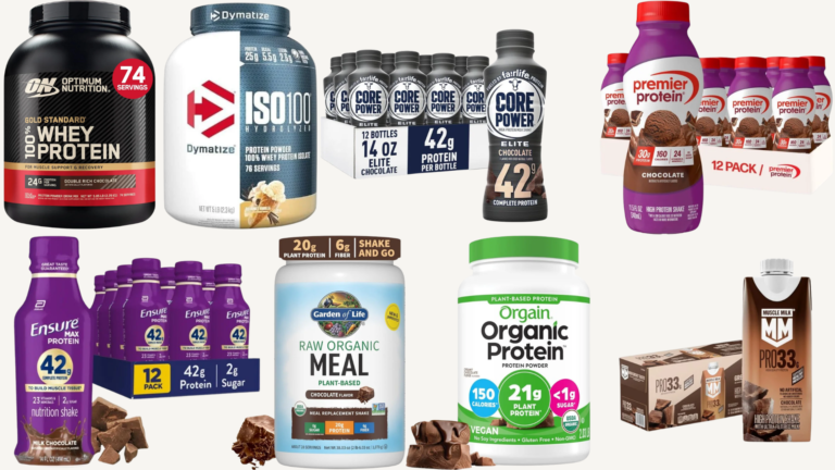 Best protein shakes for muscle gain