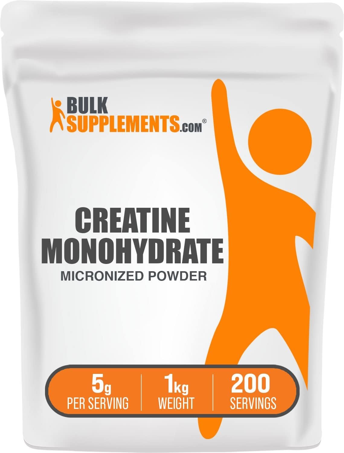 BulkSupplements.com Creatine Monohydrate Powder - Creatine for Women