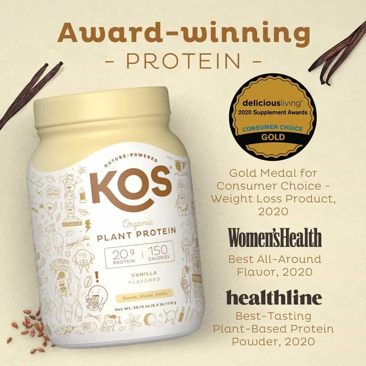 KOS Organic Plant Based Protein