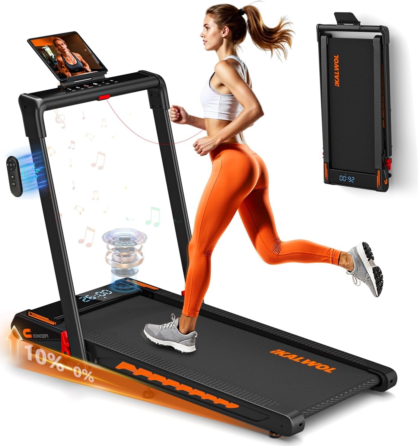 Kalwol Treadmill with Speaker