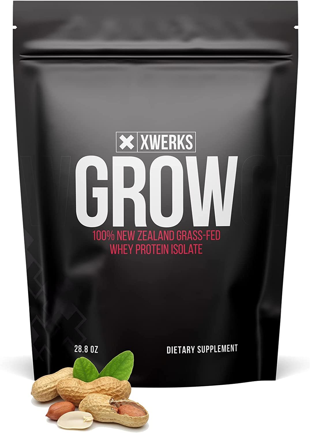 Xwerks Grow Peanut Butter Grass Fed Whey Protein