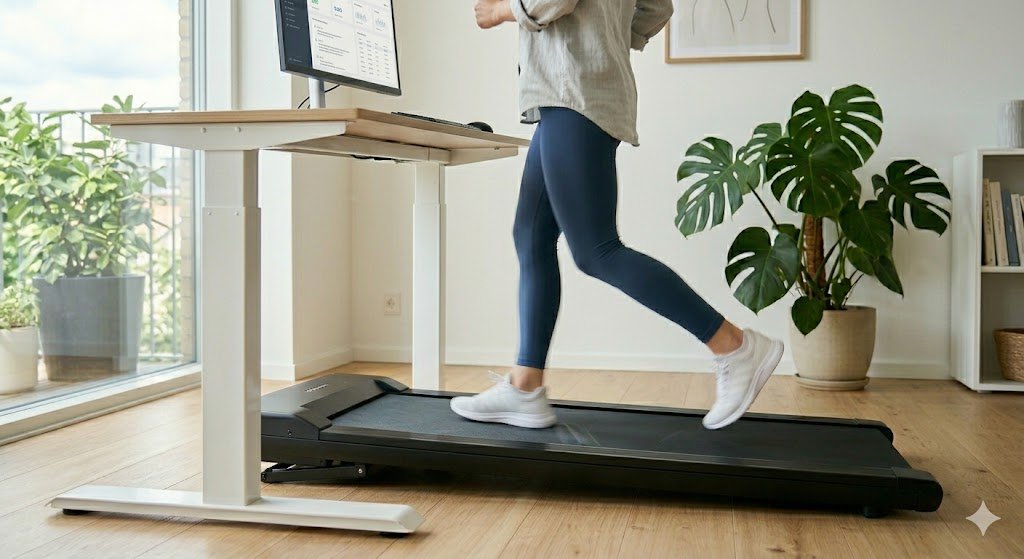 Jog Underdesk Treadmill Workout