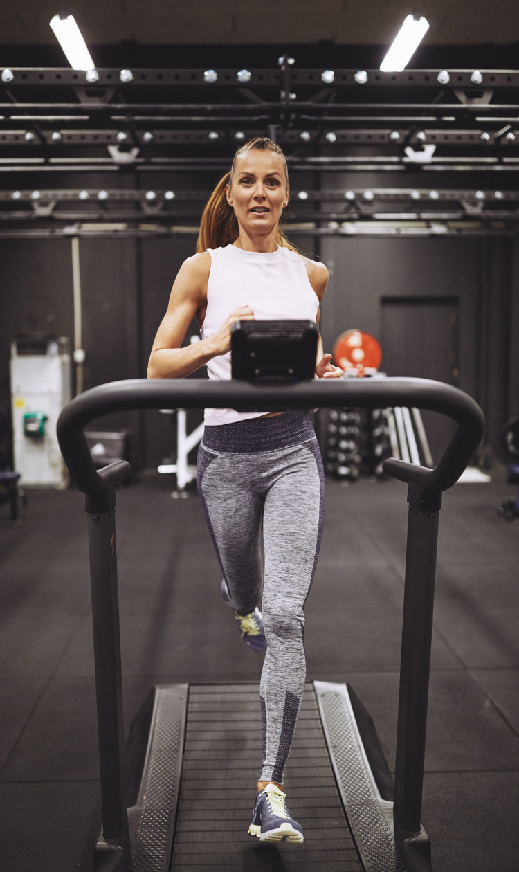 Jogging on Treadmill