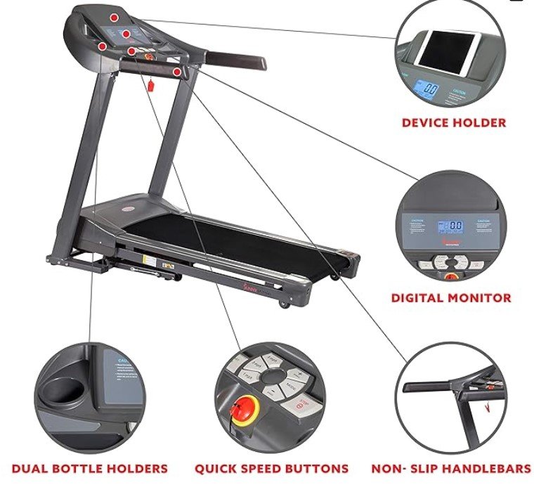 Sunny Health & Fitness T7643 Features