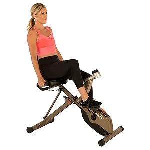IRONMAN Exerpeutic 400XL Folding Recumbent Bikes Under 200