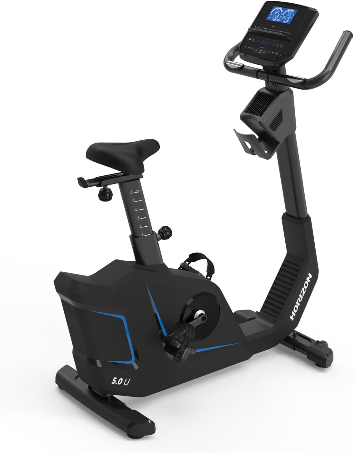 Horizon Fitness 5.0U Upright Bike - 3G Cardio Elite UB X Upright Bike