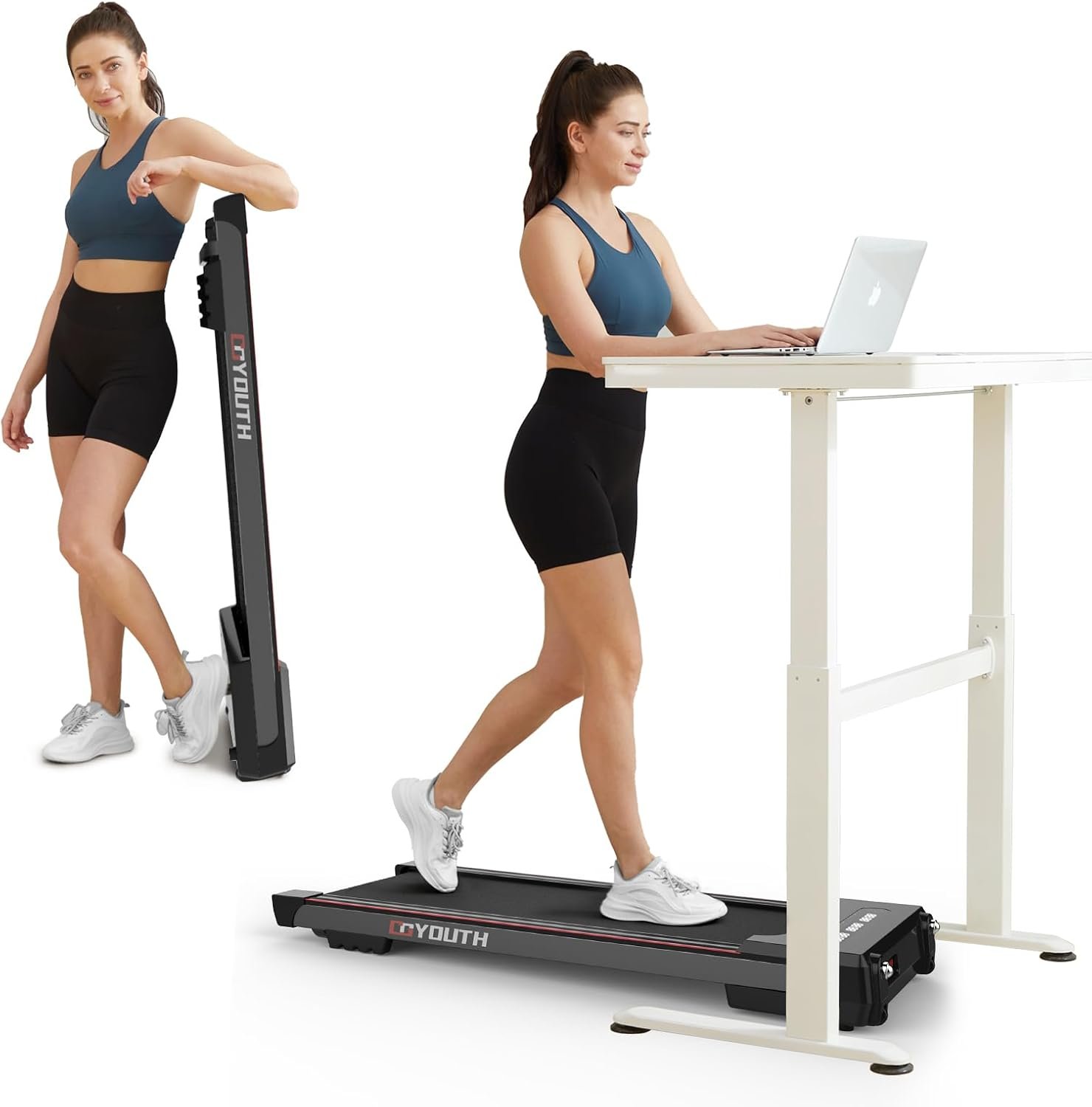 GoYouth 2in1 Under Desk Treadmill