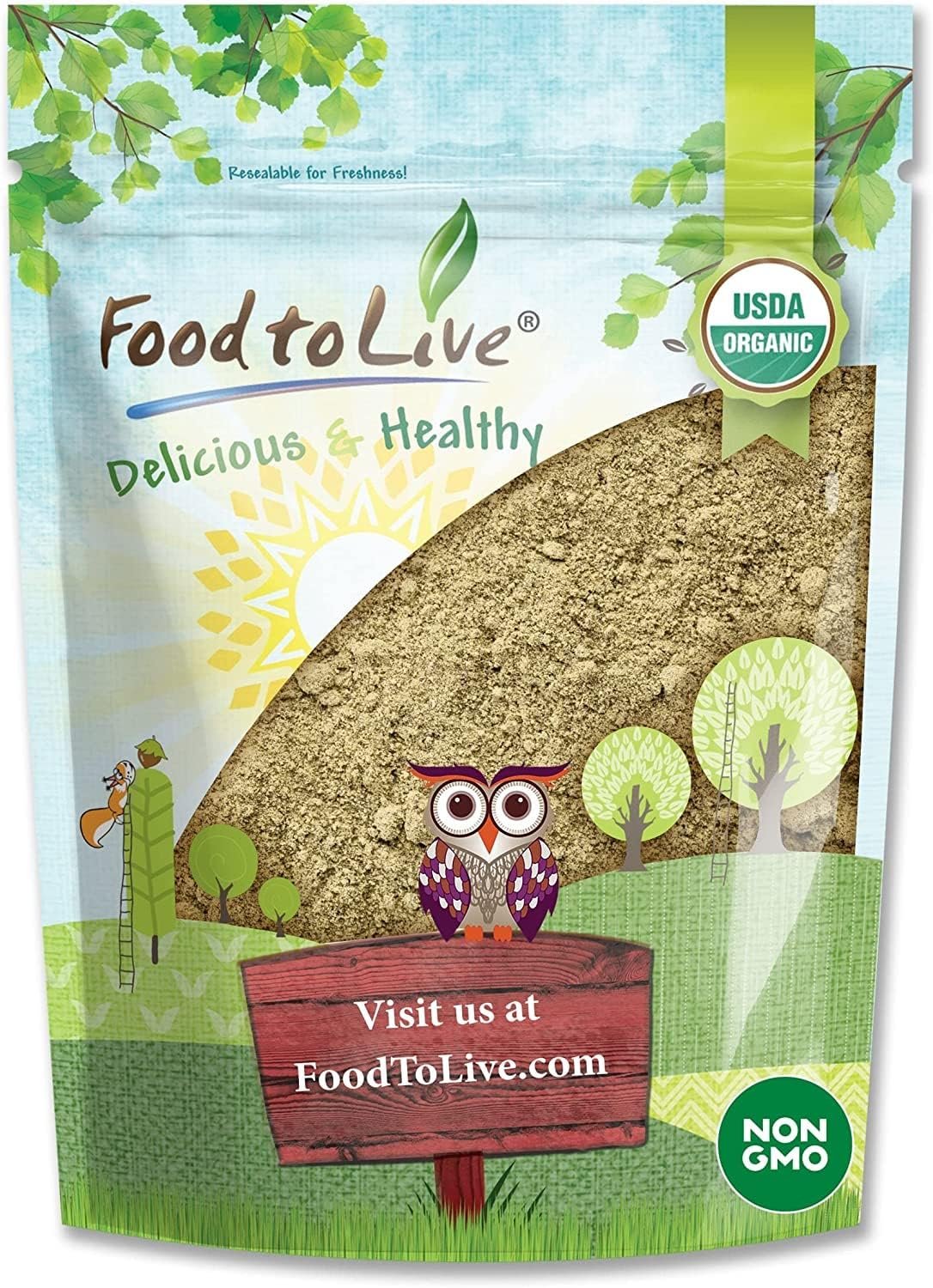 Food to Live Organic Hemp Protein Powder