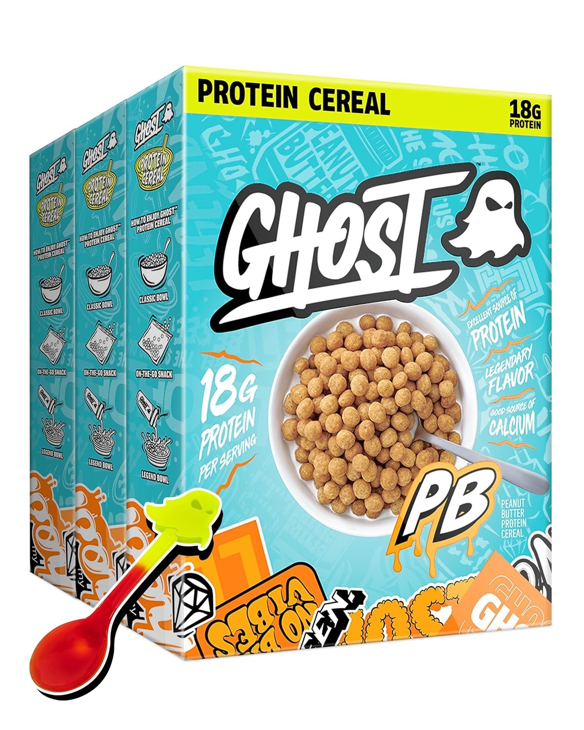 Ghost Protein Cereal