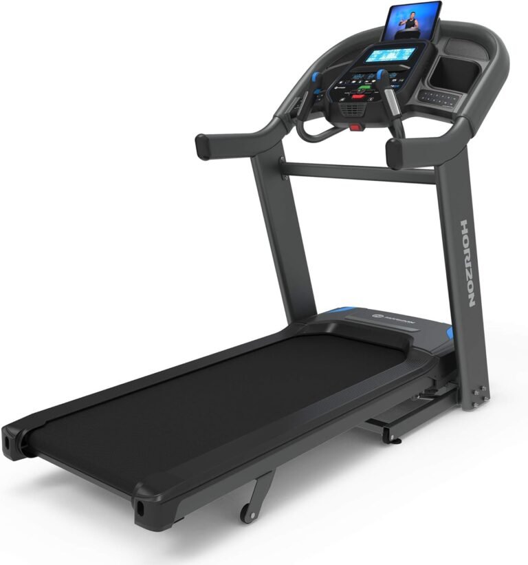 Horizon 7.4 AT folding treadmill, best overall pick