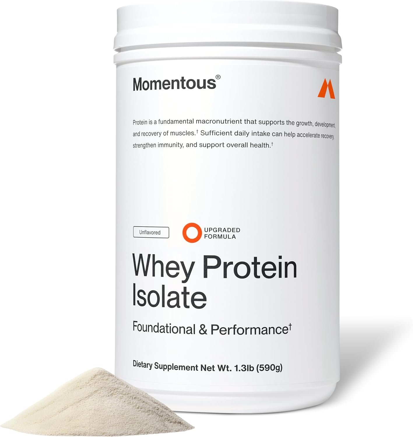 MMomentous Whey Protein Isolateomentous Essential Whey Protein Isolate Unflavored