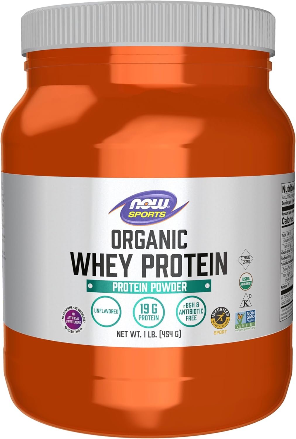 NOW Foods Organic Whey Protein